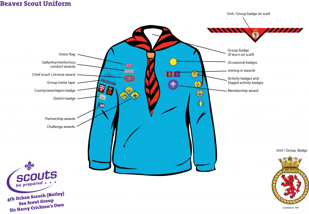Netley Beaver-Scout-uniform