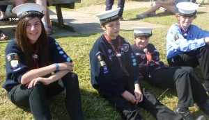 Netley Sea Scouts Sailing Team at Spinnaker SC